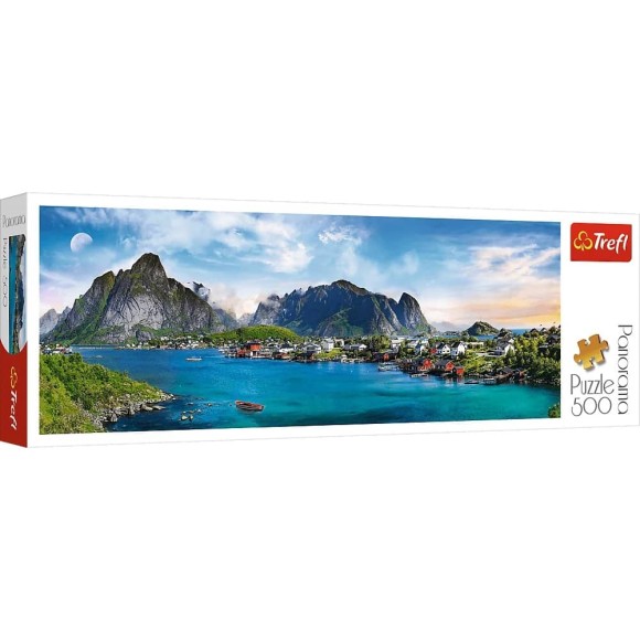 Puzzle panoramiczne Archipelag Lofoty Trefl.jpg