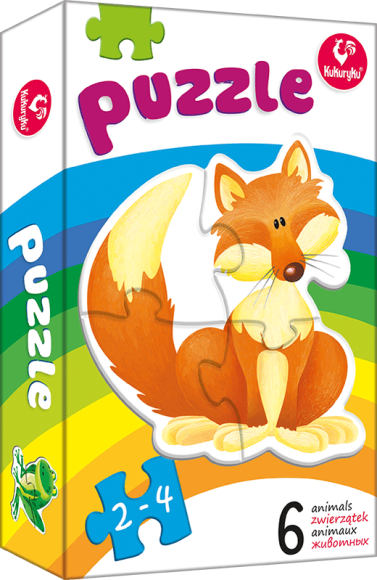 Puzzle Zwierzątka 1 Kukuryku
