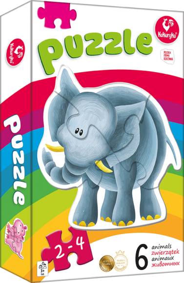 Puzzle Zwierzątka 2 Kukuryku