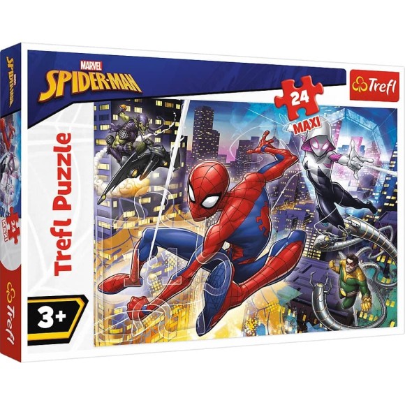 Puzzle Maxi dla dzieci Nieustraszony Spiderman.jpg