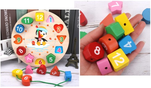 Zegar drewniany z klockami do przewlekania.jpg