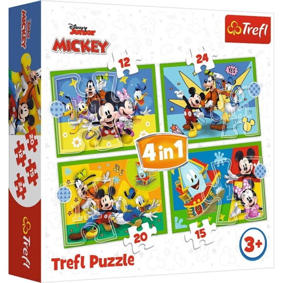 Puzzle dla dzieci Wśród przyjaciół Myszka Miki.jpg