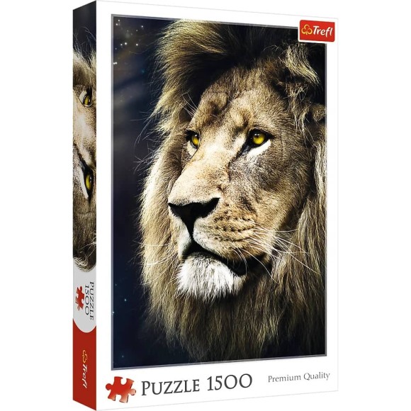 Puzzle 1500 elementów Portret lwa.jpg