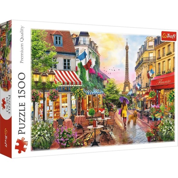 Puzzle 1500 elementów Urok Paryża Trefl