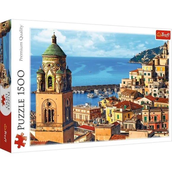 Puzzle 1500 elementów Amalfi Włochy Trefl
