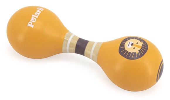 Marakas dla dzieci z lwem Viga.jpg