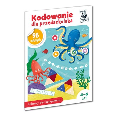 Zeszyt Kodowanie dla przedszkolaka Kapitan Nauka