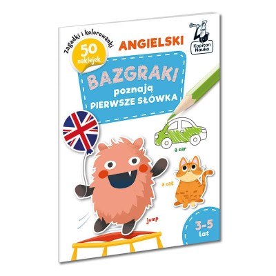 Zeszyt Bazgraki poznają angielski Kapitan Nauka