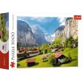 Puzzle 3000 elementów Lauterbrunnen Szwajcaria.jpg