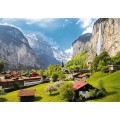 Puzzle Lauterbrunnen Szwajcaria Trefl.jpg