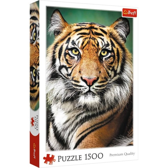 Puzzle 1500 elementów Portret Tygrysa Trefl