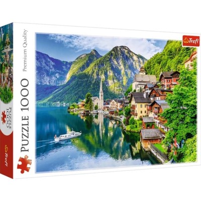 Puzzle 1000 elementów Hallstatt Austria Trefl