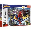 Puzzle 160 elementów Siła Spidermana Trefl.jpg
