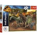 Puzzle 200 elementów Dinozaury z parku Jurajskiego Trefl.jpg