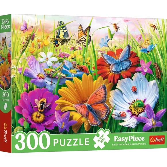 Puzzle Easy Piece 300 elementów Owady na łące.jpg