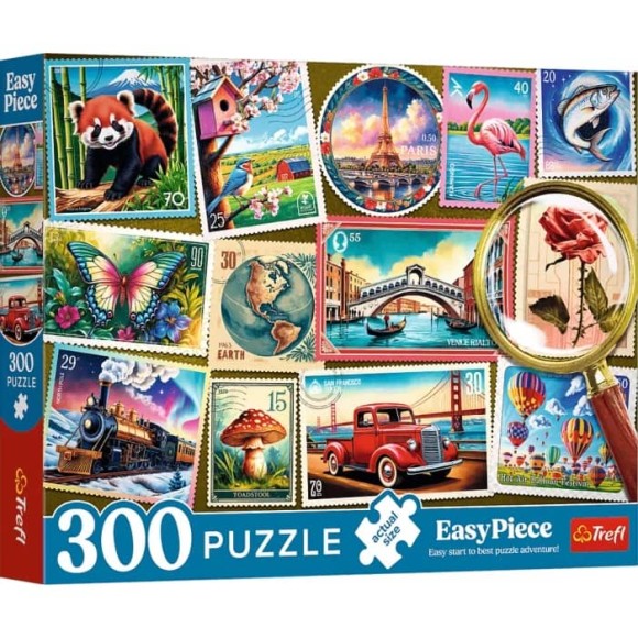 Puzzle Easy Piece Znaczki pocztowe.jpg