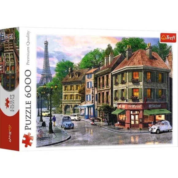 Puzzle 6000 elementów Uliczka Paryża Trefl