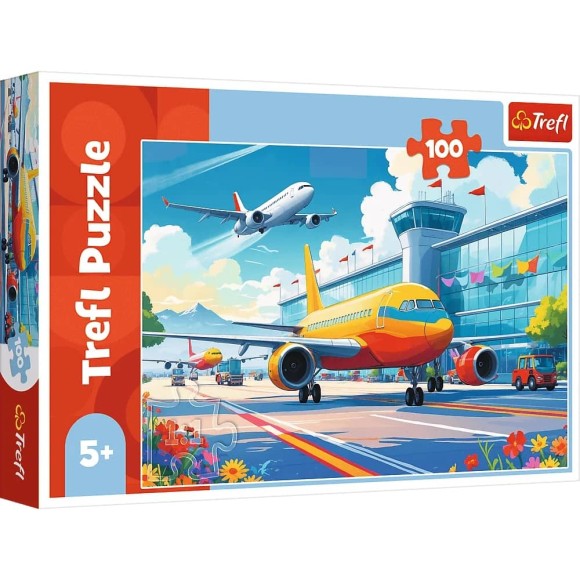 Puzzle Król przestworzy 100 elementów Trefl