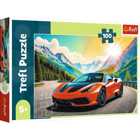 Puzzle Wyścig z czasem 100 elementów Trefl