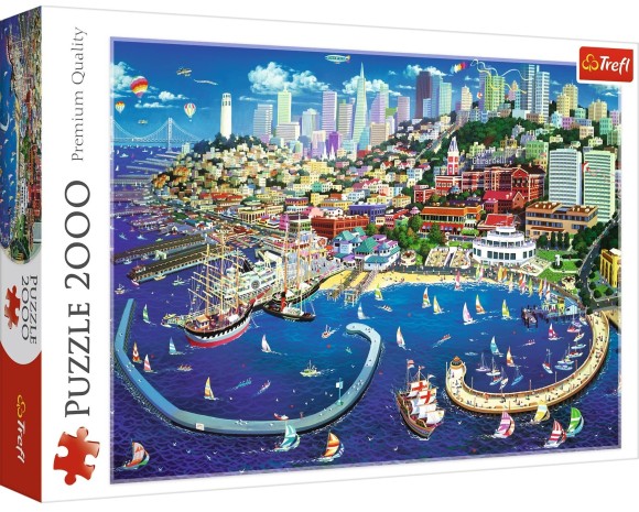 Puzzle 2000 elementów Zatoka San Francisco.jpg