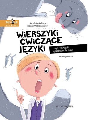 Książka Wierszyki ćwiczące języki, czyli rymowanki logopedyczne Nasza Księgarnia