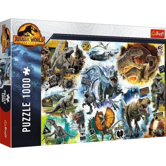 Puzzle Na tropie dinozaurów Trefl 1000 elementów.jpg