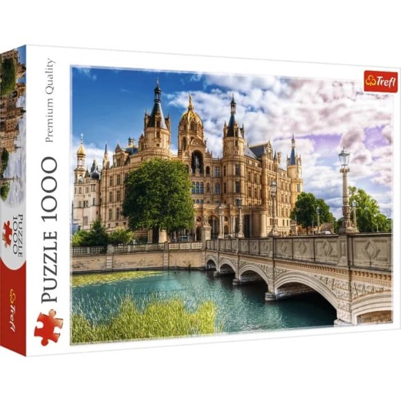 Puzzle 1000 elementów Zamek na wyspie Trefl