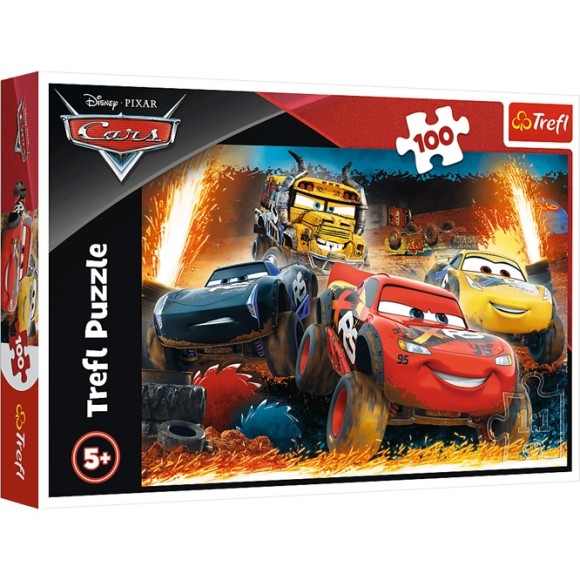 Puzzle Cars Ekstremalny wyścig 100 elementów.jpg