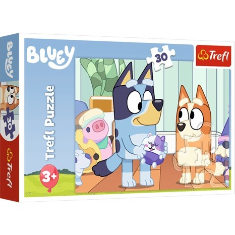 Puzzle Z Bluey zawsze jest wesoło 30 elementów Trefl