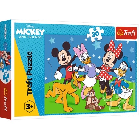 Puzzle 30 elementów Mysie sprawy Trefl.jpg