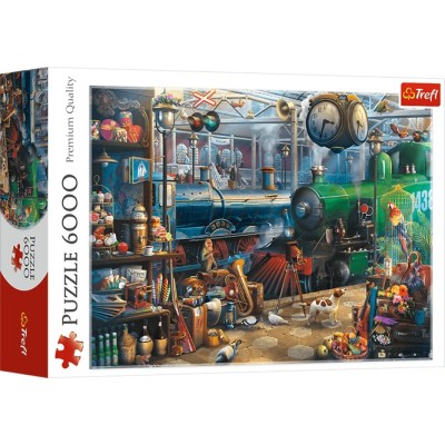 Puzzle 6000 elementów Stacja kolejowa Trefl