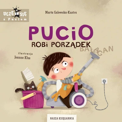 Książka Pucio robi porządek Nasza Księgarnia