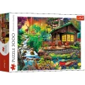 Puzzle 3000 elementów Chatka w lesie Trefl.jpg