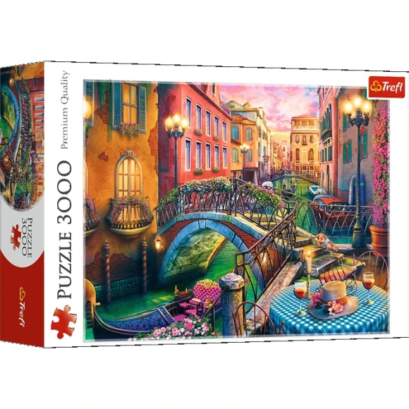 Puzzle 3000 elementów Wieczór w Wenecji Trefl