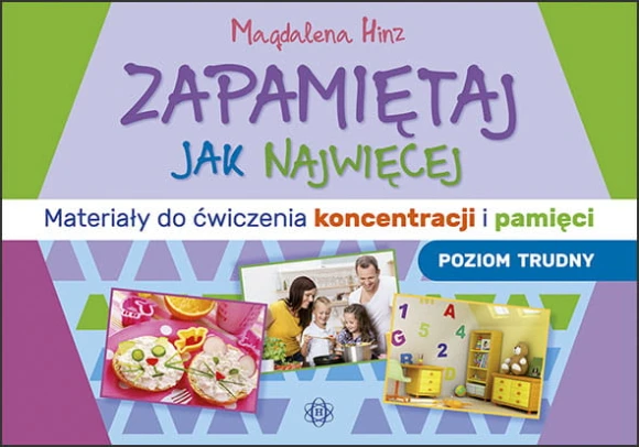 Książka Zapamiętaj jak najwięcej - poziom trudny Harmonia