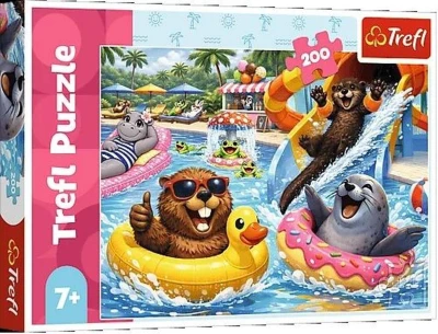 Puzzle Bobrze sprawy 200 elementów Trefl 7+