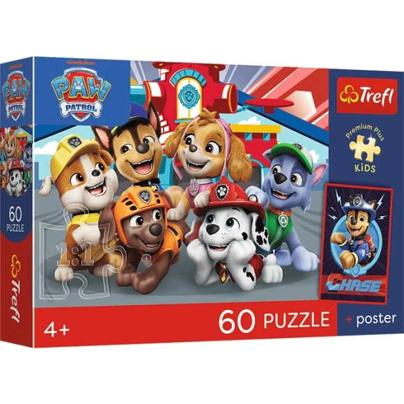 Puzzle Psi Patrol Psie popołudnie 60 elementów Trefl
