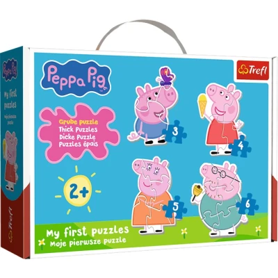 Układanka Baby Puzzle Świnka Peppa Trefl