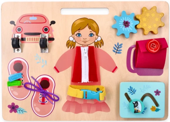 Tablica do ćwiczeń motoryki małej Adam Toys