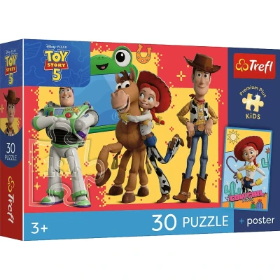 Puzzle Premium Plus Przygody zabawek Toy Story 5 30 elementów Trefl