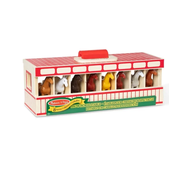 Drewniana stajnia do zabawy dla dzieci Melissa & Doug