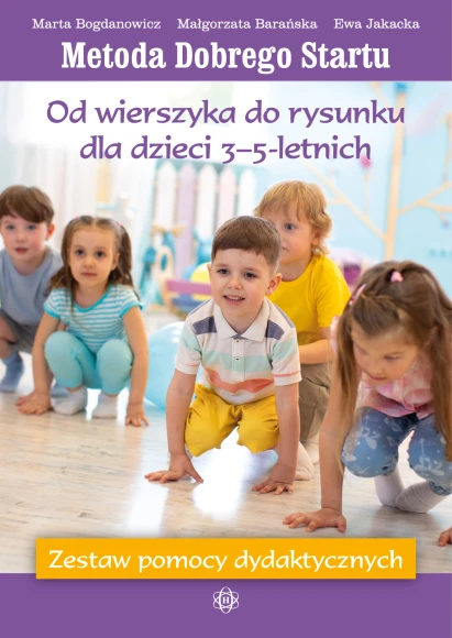 Metoda Dobrego Startu. Od wierszyka do rysunku 3–5 lat – zestaw pomocy dydaktycznych Harmonia