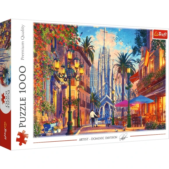Puzzle 1000 elementów Barcelona Trefl