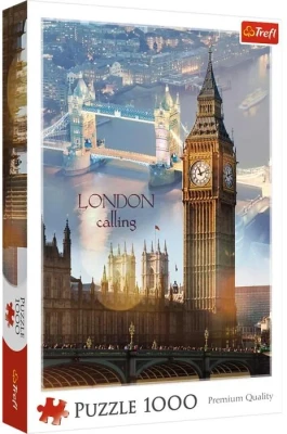 Puzzle 1000 elementów Londyn o świcie Trefl
