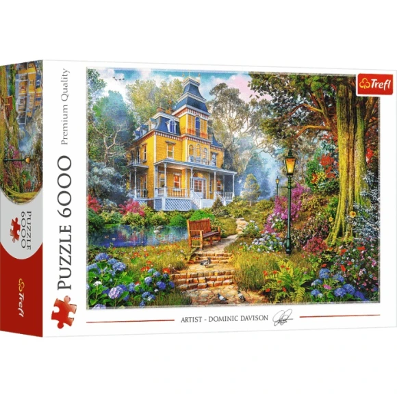 Puzzle 6000 elementów Letnia rezydencja Trefl
