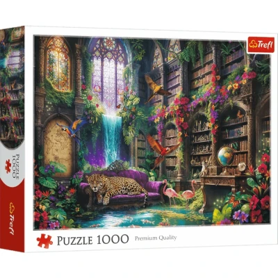 Puzzle 1000 elementów Magiczna biblioteka Trefl