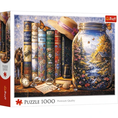 Puzzle 1000 elementów Opowieść zaklęta w słoiku Trefl