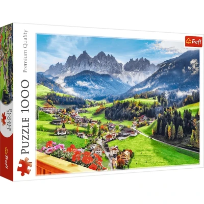 Puzzle 1000 elementów St. Magdalena Dolomity Trefl