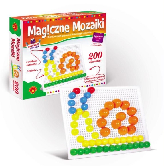 Magiczna Mozaika 200 elementów Alexander