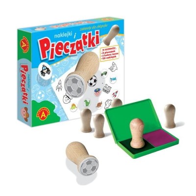 Duże pieczątki stemple dla chłopców Alexander